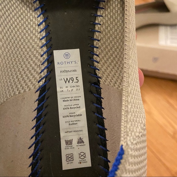 Rothy’s Linen Loafer, sz 9.5 - Picture 6 of 7